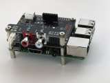 RaspberryPi and Terra-BerryDAC AK4490 DAC with RCA board